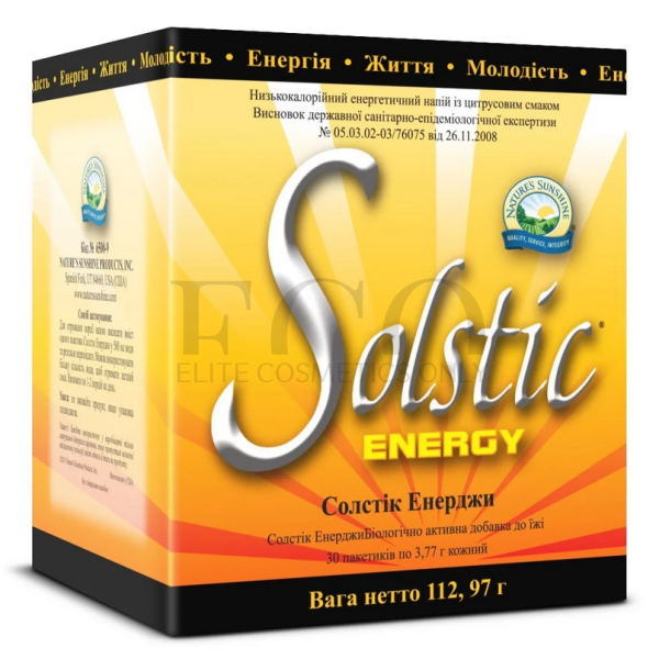 Vitamin drink Solstik Energy Nature's Sunshine Products Solstic Energy, 30 pcs